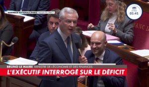 Bruno Le Maire : «Vous devriez être fiers que la France soit l'une des seules nations de la zone Euro à avoir eu une croissance positive en 2023, comme nus nous y étions engagés»