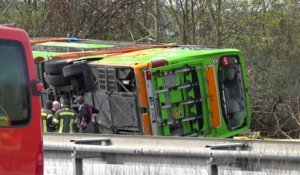 Allemagne : un accident de car fait au moins cinq morts sur une autoroute