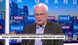 Jean-Pierre Obin : «Avant la laïcité, ce qui est menacé, c'est notre liberté.»