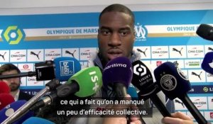 Marseille - Kondogbia : "On a manqué d’efficacité”
