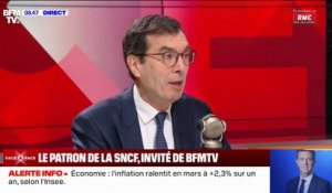 SNCF: "On a quand même le souci de nos clients" affirme Jean-Pierre Farandou, PDG de la SNCF
