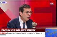 "Je ne suis pas favorable à ces méga camions" assure Jean-Pierre Farandou, PDG de la SNCF