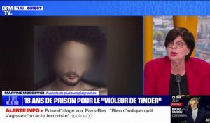 Procès du "violeur de Tinder": "Il est totalement emmuré dans son mensonge", estime maître Martine Moscovici, avocate de plusieurs plaignantes
