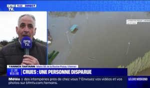 Crues: "On est un peu inquiets", témoigne Yannick Tartarin, maire de La Roche-Posay