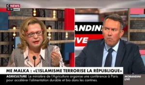 Nadia Bey provoque la colère de Jean-Marc Morandini en affirmant que le proviseur menacé par les islamistes à Paris, ce n'est "qu'un fait divers monté": "Non madame, c'est une victoire des islamistes, un échec de la République!" - VIDEO