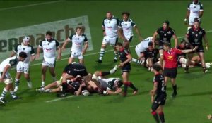 TOP 14 - Essai de Matthis LEBEL (ST) - Stade Toulousain - Section Paloise