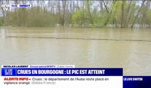 Crues dans l'Yonne: le pic est atteint et l'eau commence à redescendre à Chablis