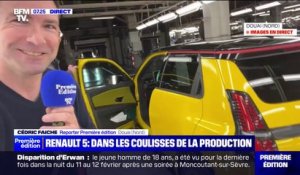 R5: Cédric Faiche visite en exclusivité l'usine de Douai où se fabrique le modèle électrique star de Renault