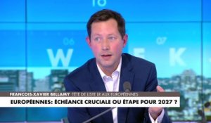 Européennes : François-Xavier Bellamy estime qu’il faut sortir de cette «folie migratoire»