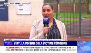 Adolescent mortellement agressé à Viry-Châtillon: "Rien ne peut justifier un tel acte", déplore une habitante du quartier