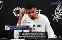 Spurs - Wembanyama : "Tout le monde aimerait avoir Batum dans son équipe"