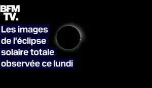 Les images de l'éclipse solaire totale observée ce lundi au Mexique, aux États-Unis et au Canada