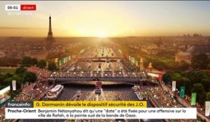 Maintenir la cérémonie d’ouverture des JO-2024 sur la Seine reste une "bonne idée" malgré le contexte de menace élevée d’attentat, déclare le ministre de l’Intérieur Gérald Darmanin - VIDEO
