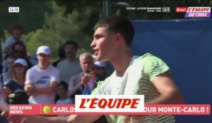 Alcaraz déclare forfait pour le Masters 1000 de Monte-Carlo - Tennis - ATP