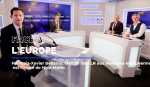 François-Xavier Bellamy, tête de liste LR aux élections européennes  est l’invité de Nice-Matin