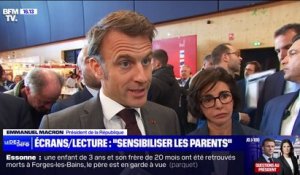 Emmanuel Macron: "Il faut réussir à avoir un bon usage des écrans"