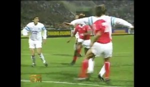 1989-1990 I OM 2-1 Benfica : Les buts olympiens