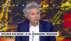 Attaque sur Israël : Gilles-William Goldnadel témoigne