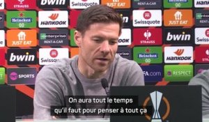 Leverkusen - Xabi Alonso : "À partir de mardi, on a pensé uniquement à West Ham"