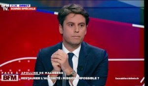 Éducation nationale: Gabriel Attal annonce un "contrat" qui "rentrera en vigueur à la rentrée prochaine" entre les établissements scolaires et les familles