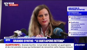 Mort de Philippe à Grande-Synthe: "La qualification d'assassinat a été retenue par le parquet", indique la procureure de la République de Dunkerque