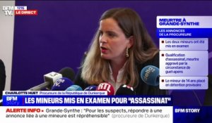 Mort de Philippe à Grande-Synthe: "D'autres suspects sont recherchés", affirme la procureure de la République de Dunkerque