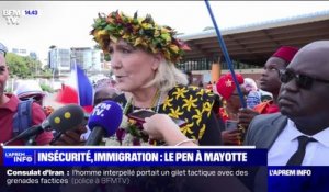Marine Le Pen: "Le bilan de la première [opération Wuambushu] il est terriblement négatif'
