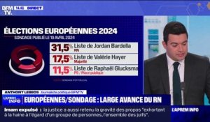 Élections européennes: le Rassemblement national en tête dans les sondages