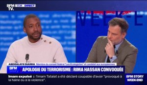 Abdoulaye Diarra (membre du conseil fédéral écologistes) sur la convocation de Rima Hassan: "C'est une dérive démocratique qu'on voit de la part de ce gouvernement"