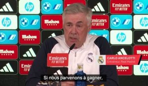 Ancelotti : ''Il s'agira d’un vrai Clásico''
