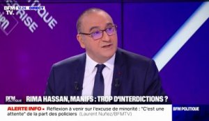 "Le fait de dire que les interdictions sont systématiques est faux": Laurent Nuñez, préfet de police de Paris sur les interdictions de manifester