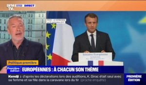 ÉDITO - Discours d'Emmanuel Macron sur l'Europe: "L'entourage du président de la République essaie de faire gober à tout le monde que ce n'était pas un discours de campagne, mais de chef d'État"
