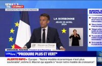 Emmanuel Macron: "Il faut mettre fin à l'Europe compliquée"
