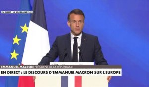 Ce qu'il faut retenir du discours d’Emmanuel Macron sur l’Europe