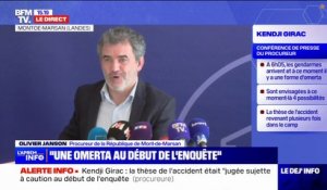 "C'est un trajet miraculeux": le procureur de Mont-de-Marsan, Olivier Janson, décrit la trajectoire de la balle qui n'a touché aucun organe vital de Kendji Girac