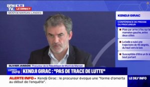"Elle est en mauvais état de l'extérieur mais en parfait état de fonctionnement": le procureur de Mont-de-Marsan, Olivier Janson, décrit l'arme qui a blessé Kendji Girac