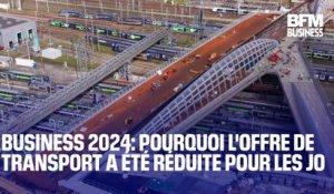 BUSINESS 2024: pourquoi l'offre de lignes de transports pour les JO a été revue à la baisse