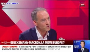"Notre Europe est mortelle": pour Raphaël Glucksmann, Emmanuel Macron "a raison"