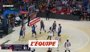 Barcelone égalise face à l'Olympiakos en quarts de finale - Basket - Euroligue