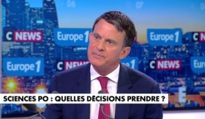 Manuel Valls : «Il faut siffler la fin de la partie, reprendre en main, c’est-à-dire une tutelle»