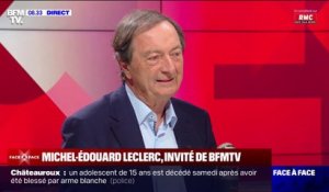 Succès des magasins E.Leclerc: "On a bien cartonné" affirme Michel-Édouard Leclerc, président du Comité stratégique des centres Leclerc
