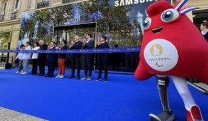Samsung veut narguer Apple sur les Champs-Elysées pendant les JO
