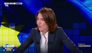 "Duplicité" et "culot": Valérie Hayer cite un défaut et une qualité de Jordan Bardella