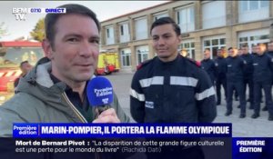 Ce jeune marin-pompier et décathlonien se prépare à porter la flamme olympique à Marseille