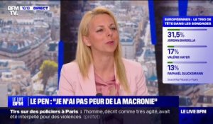 Edwige Diaz (députée Rassemblement national de la Gironde) sur les Européennes: "Si nous arrivons en tête de ces élections, nous demanderons à Emmanuel Macron de dissoudre l'Assemblée nationale"