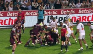 TOP 14 - Essai de Tevita TATAFU (UBB) - Union Bordeaux-Bègles - Stade Rochelais