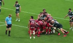 TOP 14 - Essai de Benjamin GELEDAN (OYO) - Section Paloise - Oyonnax Rugby