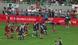 TOP 14 - Essai de Emilien GAILLETON (SP) - Section Paloise - Oyonnax Rugby