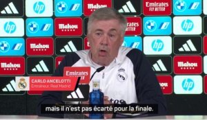 Ancelotti : "Il n'est pas exclu que Tchouaméni revienne pour la finale"