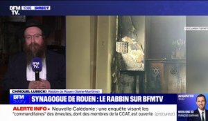"Un grand choc, une grande tristesse": Chmouel Lubecki (rabbin de Rouen) réagit à l'attaque de la synagogue de Rouen